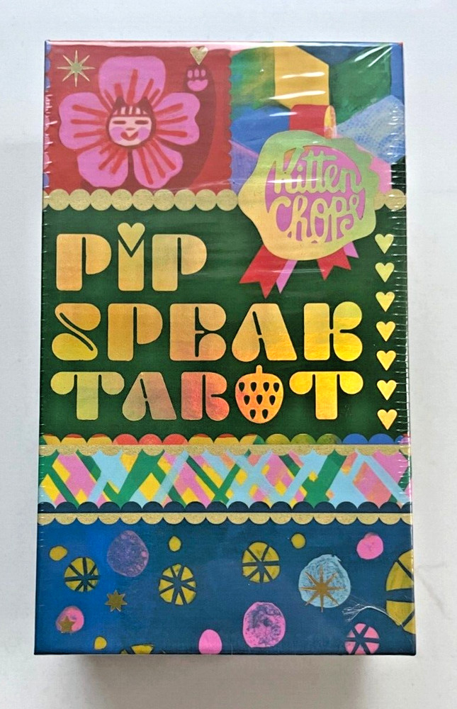 PipSpeak Tarot 1st Ed KittenChops Pip Marseille  Indie Deck Authentic Sealed