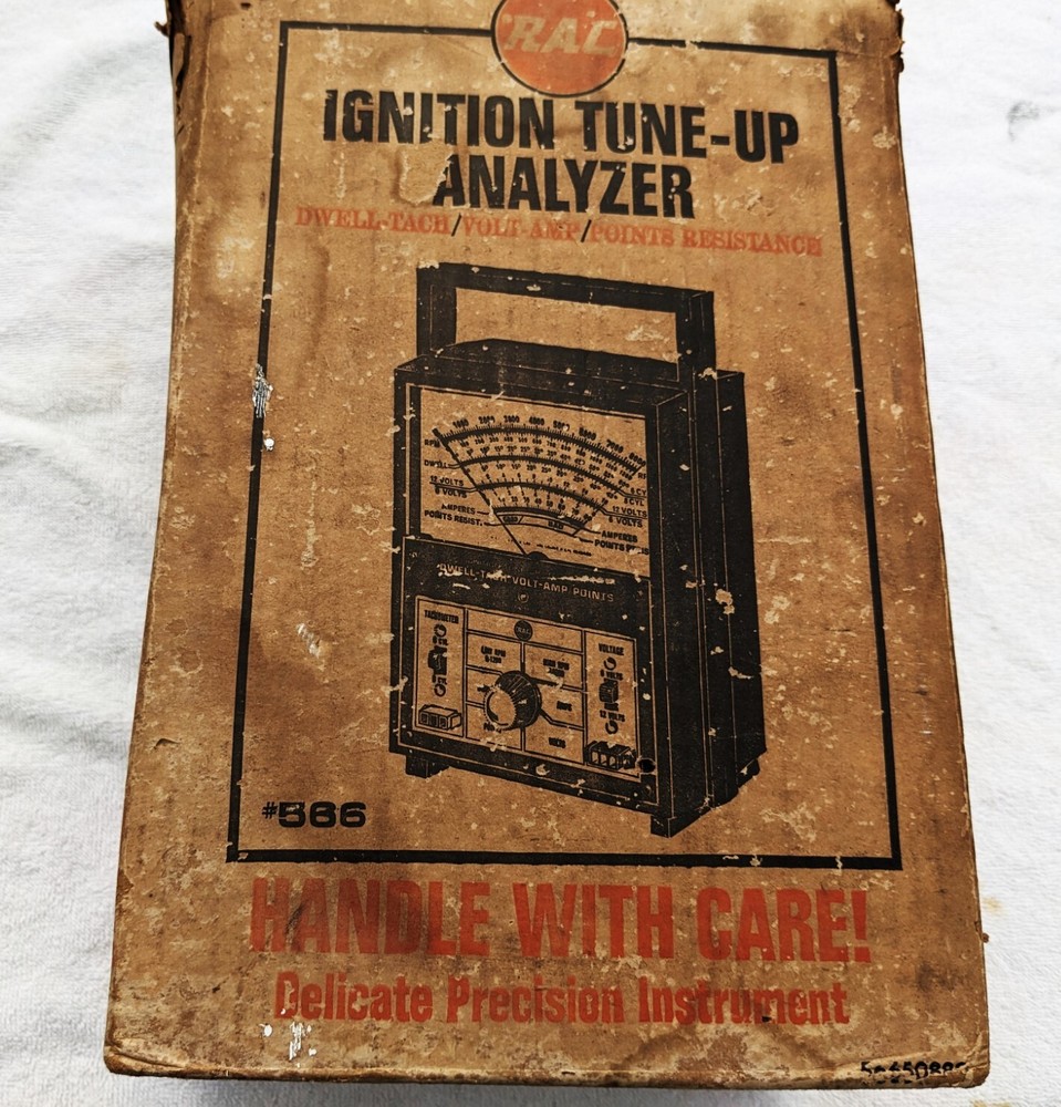 iGNITION TUNE -UP ANALYZER FOR TACH/DWELL-VOLT/AMP-POINTS,RESISTANCE