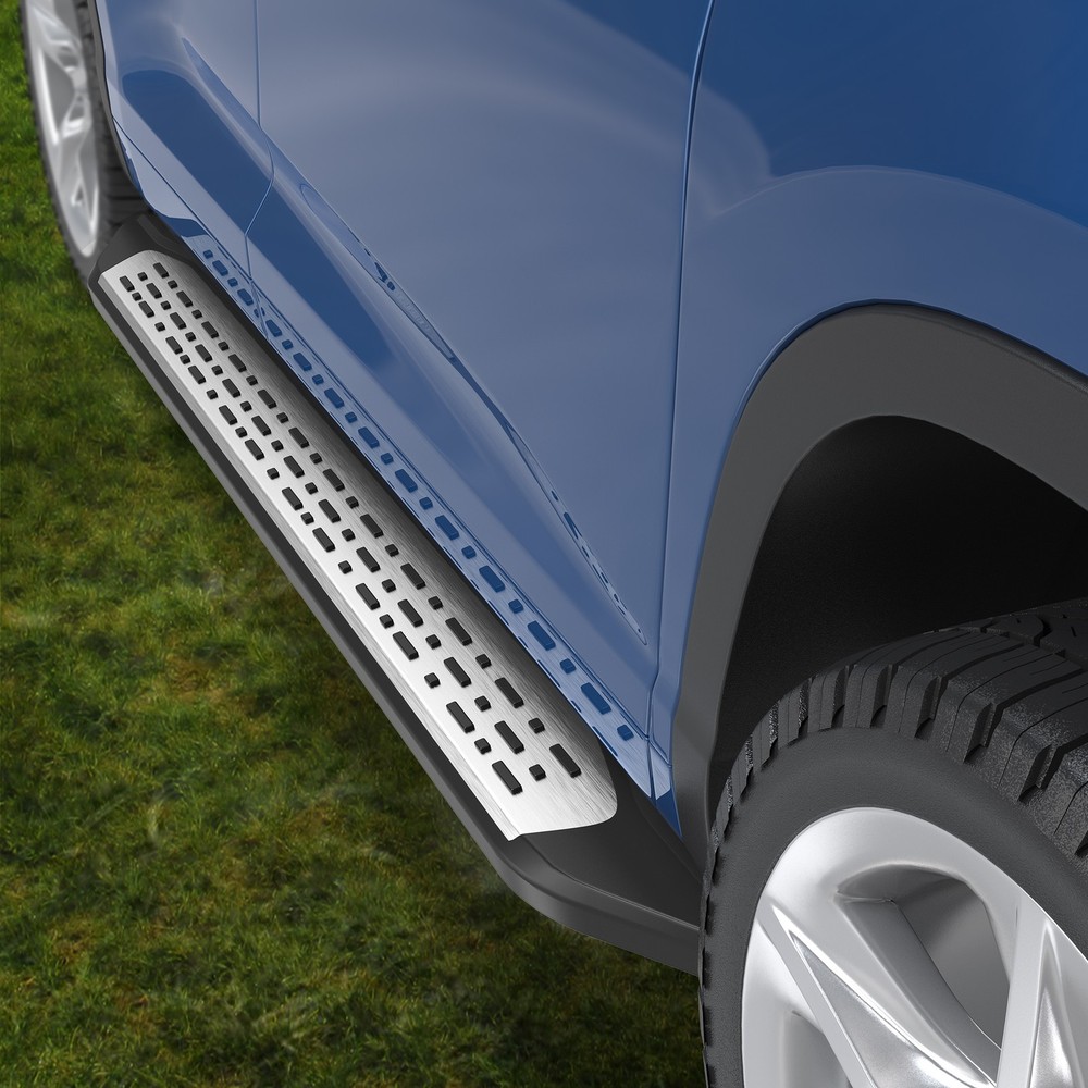 Running Boards for 2014-2019 TOYOTA HIGHLANDER Aluminum Rectangular Side Bars