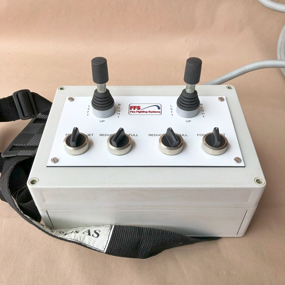 FFS FIRE FIGHTING SYSTEMS PORTABLE REMOTE CONTROL UNIT JOYSTICK CONTROLLER