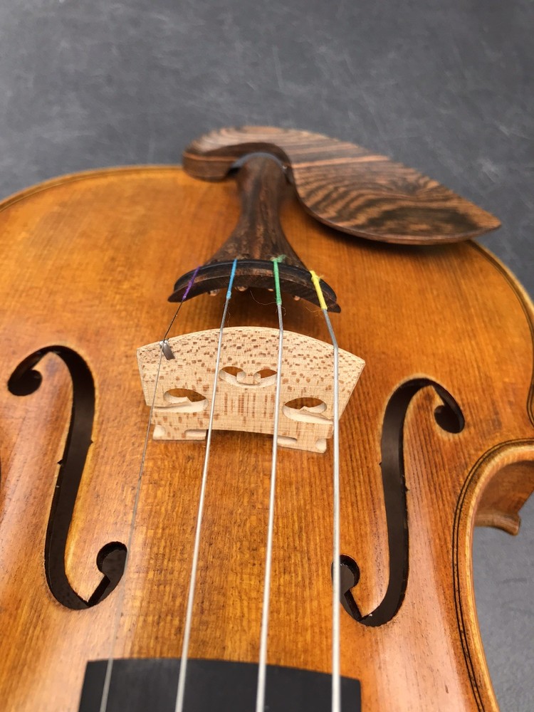 Pure Titanium E String Protector for Violin Viola Bridge Guard Anti-Cutting Pad