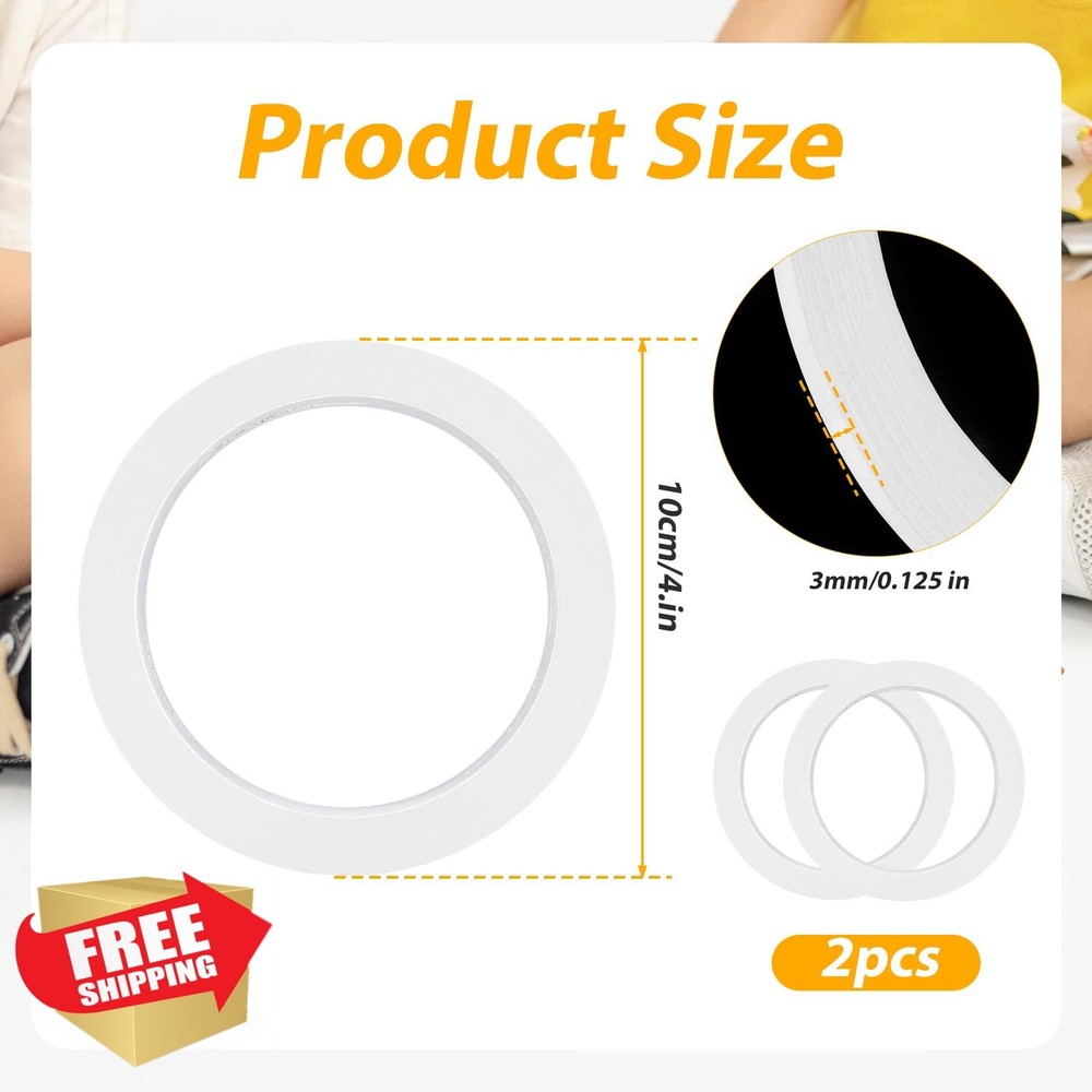 2 Rolls Violin Cello Fingering Note Sticker Tape