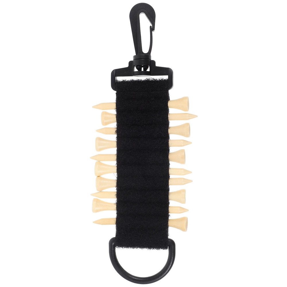 Golf Tee Holder Hanging Organizer For Bag Pouch Leather Belt Accessory
