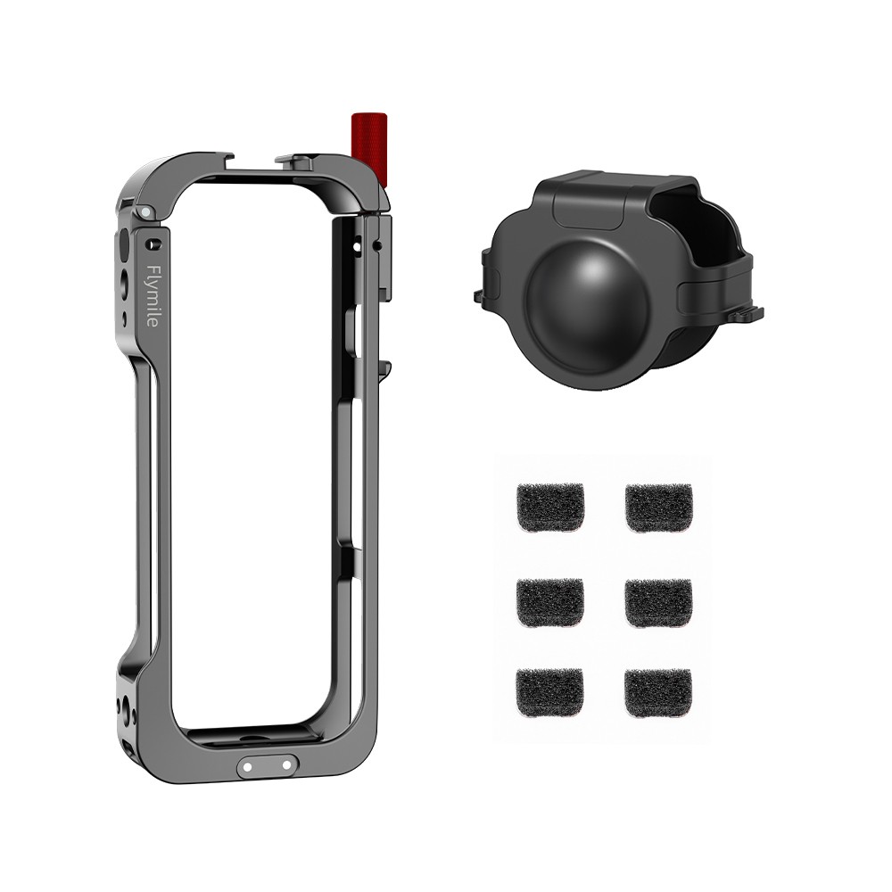 Metal Rabbit Cage Frame For Insta360 X5 Camera Protective Expansion Case SUK