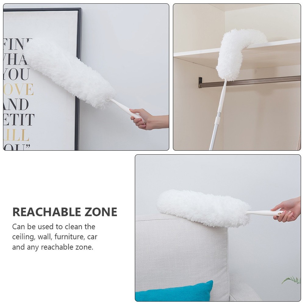 Extended Duster Dusting Brush Hand Sweeper to Remove Cleaning Supply
