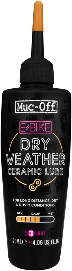 Muc-Off eBike Dry Chain Lube | Drip Bottle