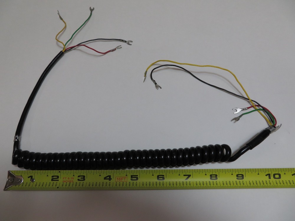Automatic Electric  telephone coil handset cord original AE80