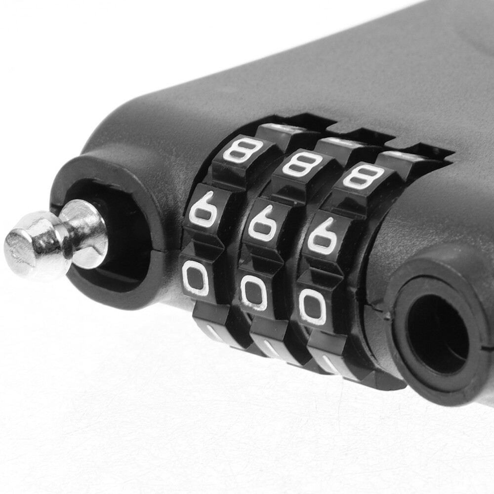 2 Pcs Adjustable Cable Security Combination Lock Steel Wire Password Rope