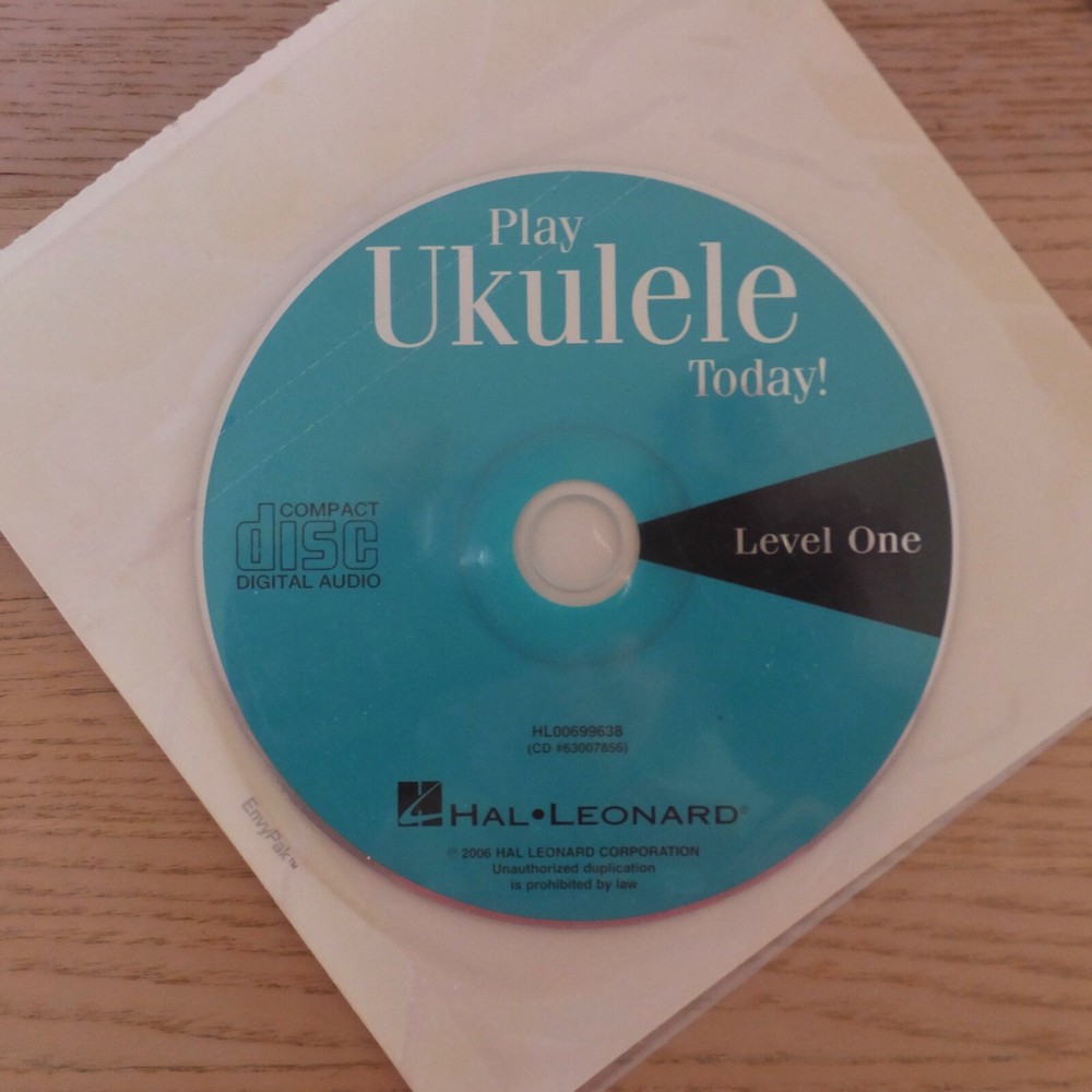 Play Ukulele Today, Hal Leonard Beginner's Level 1 CD & music CD John Nicholson