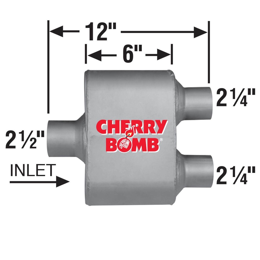 Exhaust Muffler AP Exhaust 7425CB
