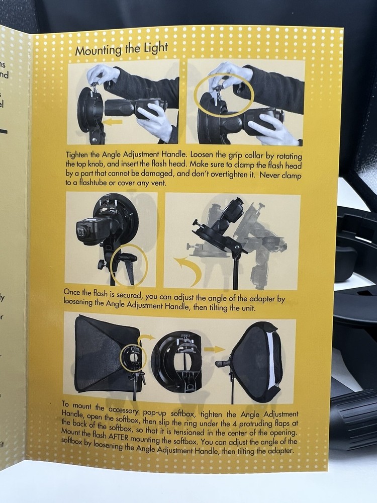 bowens s type mount adapter for speed light glow by flashpoint