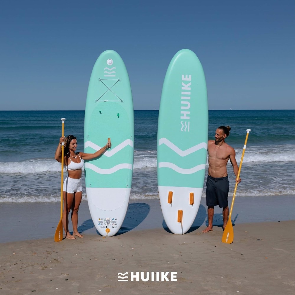Full Pack Inflatable Paddle Board - 10' x 33" with Complete Accessories Included