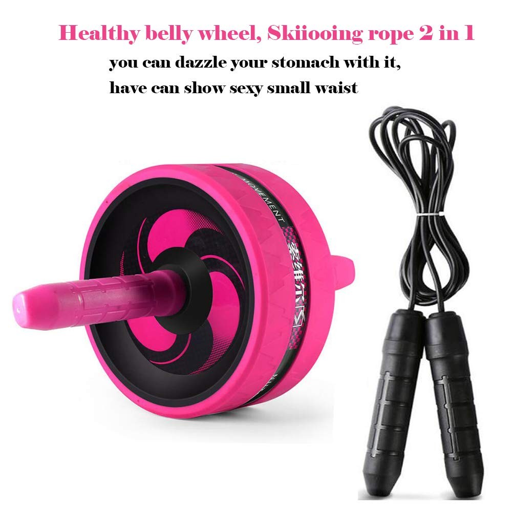 Ab Roller Wheel for Abs Workout - Complete Home Gym Set with AB Wheel Roller ...