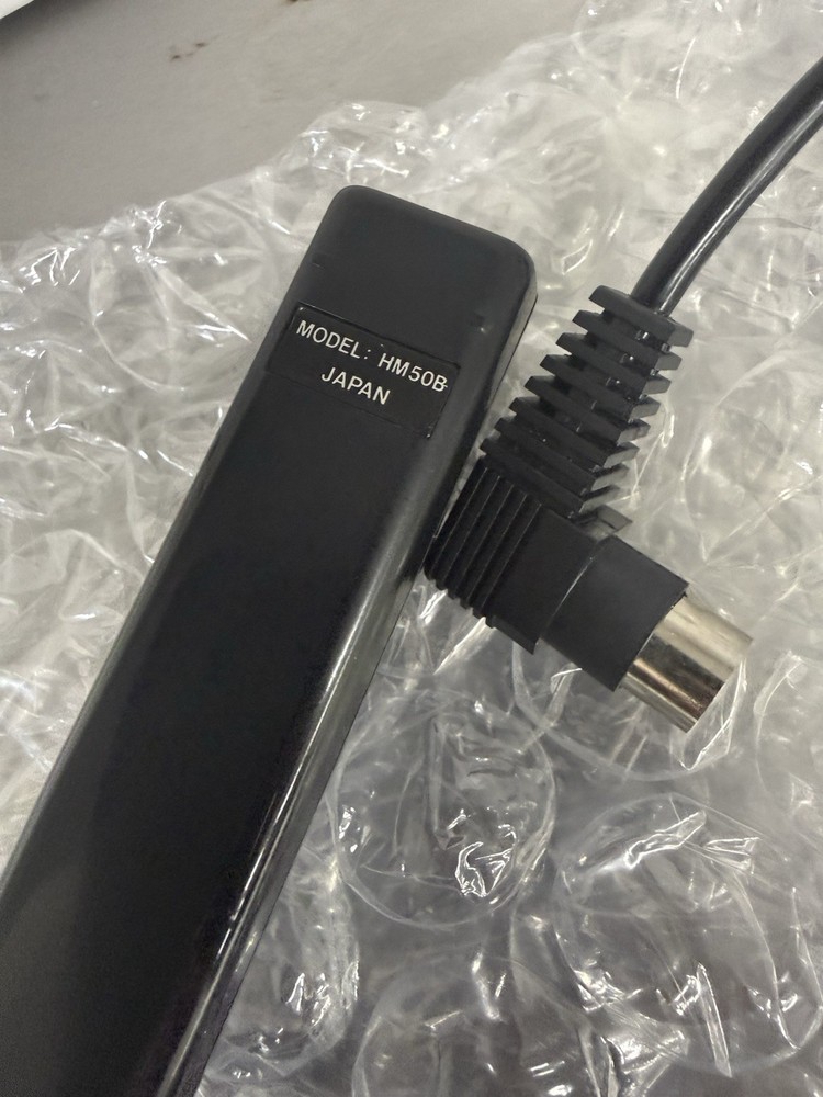 Sanyo Mini Cassette Dictating Transcribing Remote Control Mic Microphone HM50B