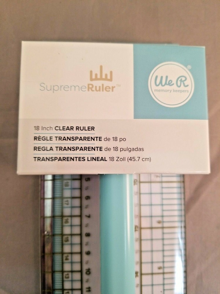 TOOL - WE R MEMORY KEEPERS - SUPREME RULER 660556 (A-1)