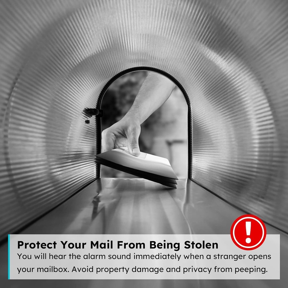 NEW Wireless Mailbox Notification System 200ft Mailbox Alarm Instant Alert