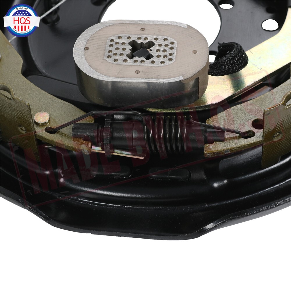 2 Pair(LH+RH) 7000 lbs Electric Trailer Brake 12" x 2" Self-Adjusting Assembly