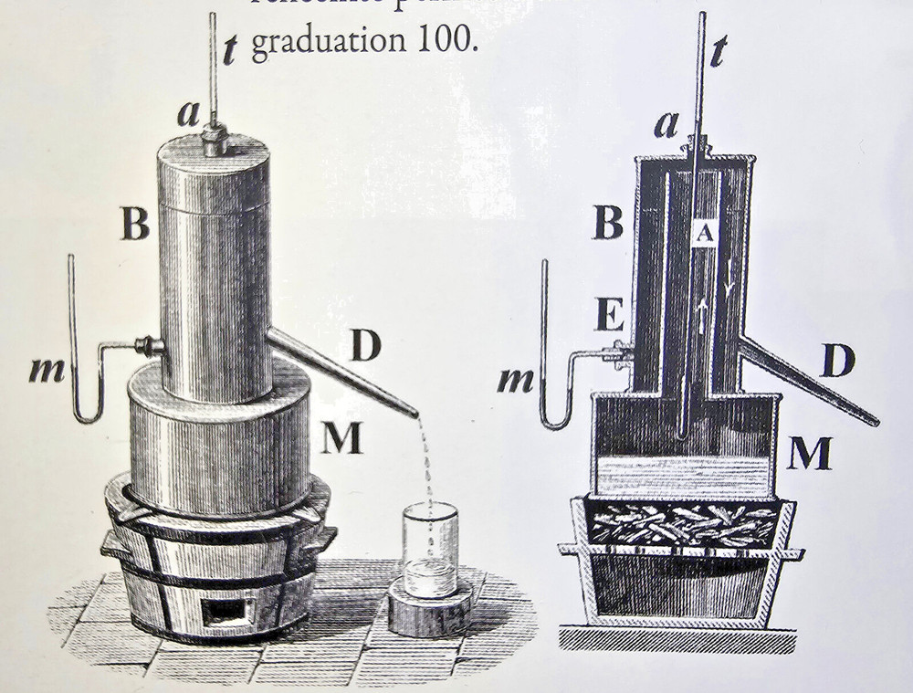 Old Regnault Device Determine Degree 100 Scientific Instrument 19th