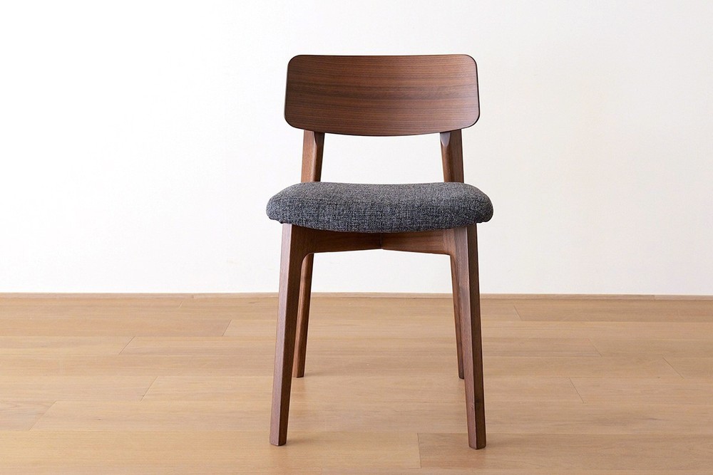 BLANC Chair (Walnut) with Fabric Seat