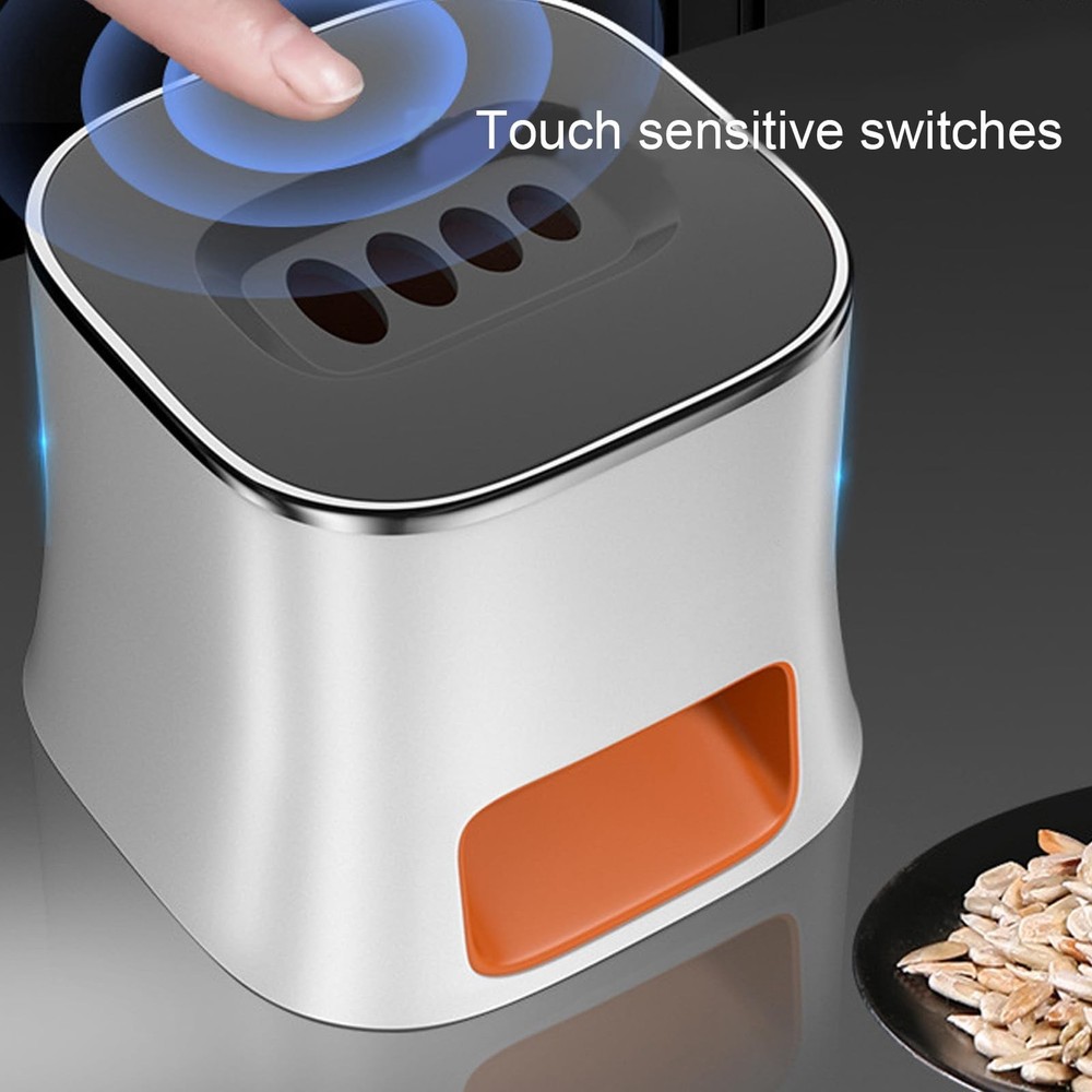 Automatic Sunflower Pumpkin Seed Peeling Machine, USB Rechargeable Nut Cracke...