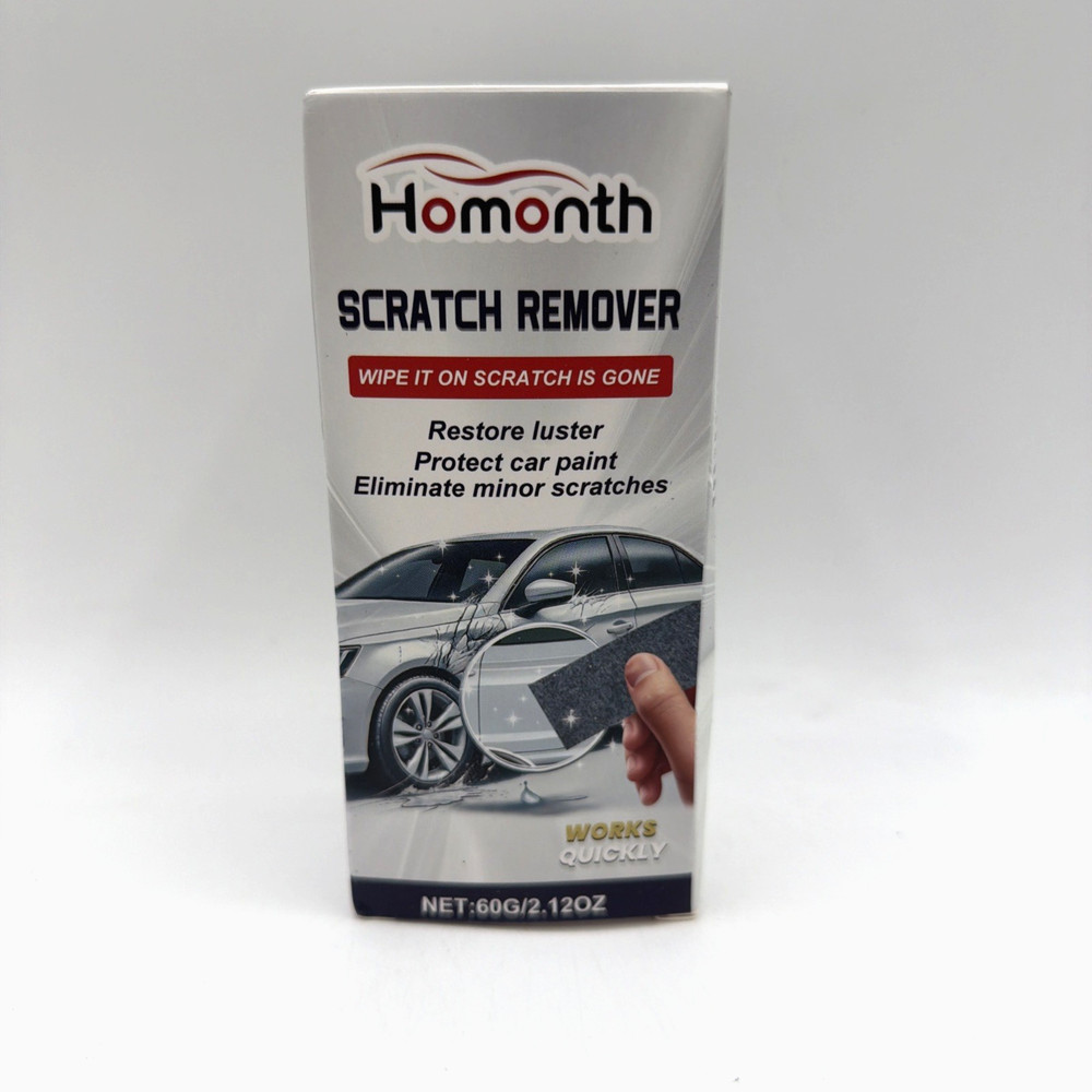Homonth Scratch Remover, Restore Luster Protect Car Paint 2.12 Oz 2 Pack