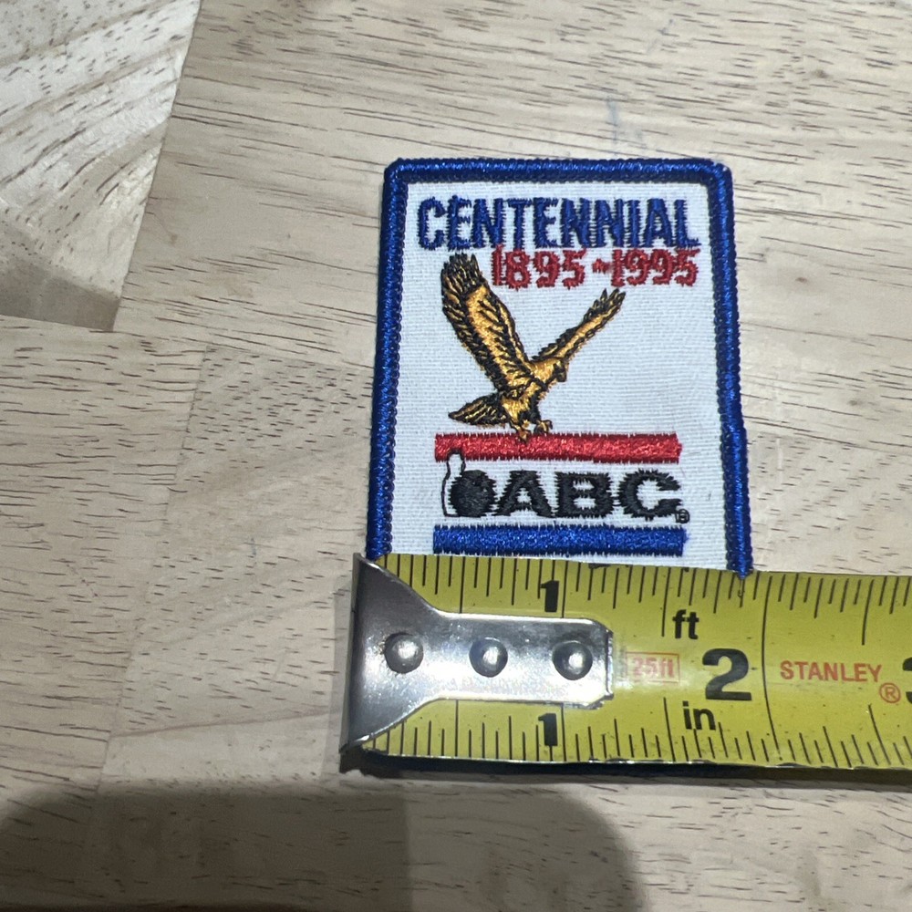 ABC Centennial Patch 1995 150 Pins Over Average Bowling