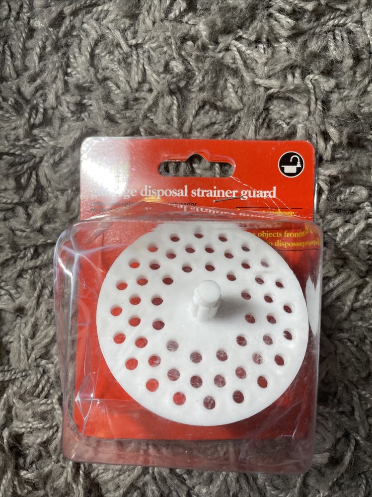 GARBAGE DISPOSAL STRAINER GUARD - White, Do It 415599