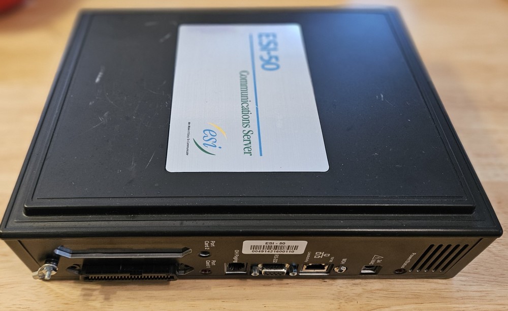ESI-50 COMMUNICATION SERVER
