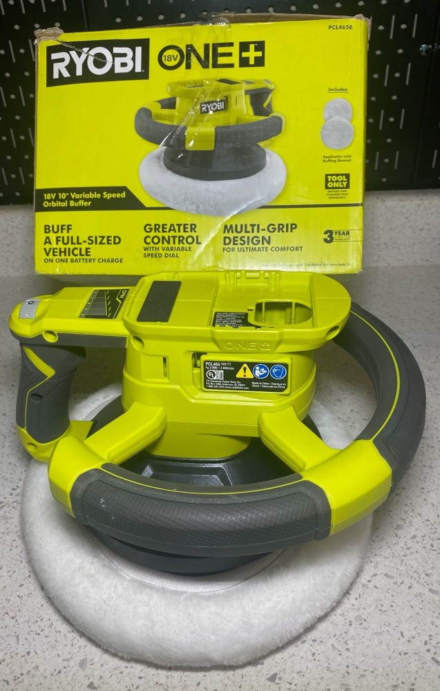 18V ONE+ 10” Variable Speed Random Orbit Buffer-PCL465B