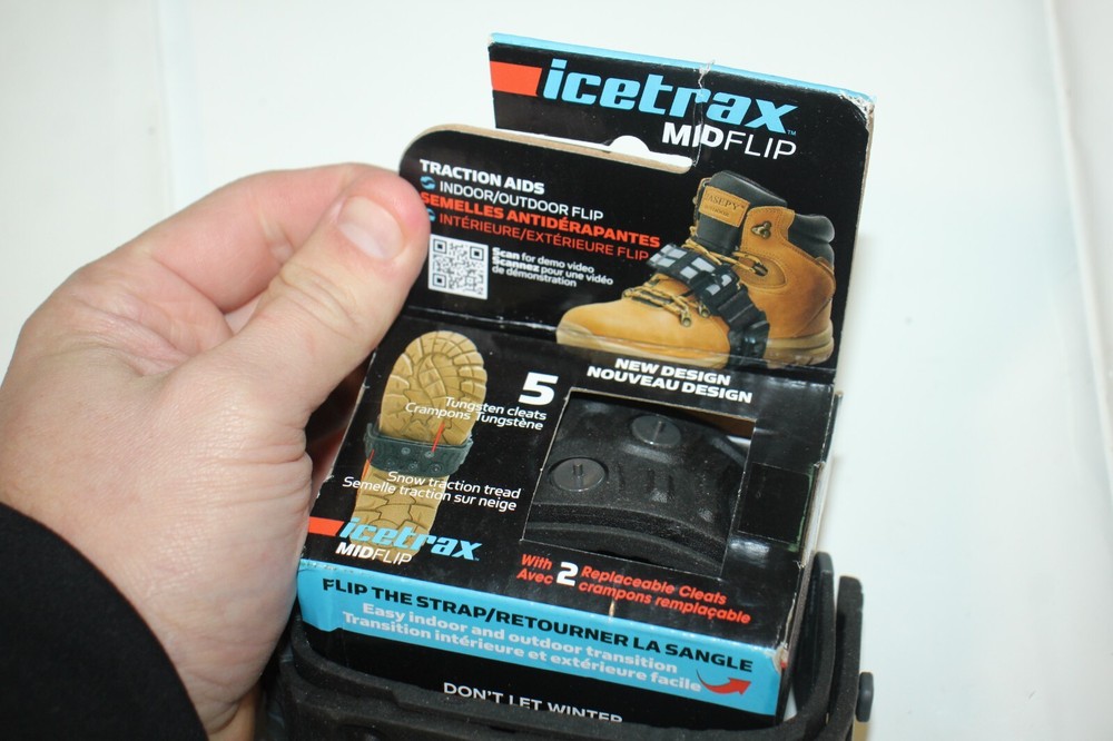 Icetrax MidFlip Traction Aids for Snow Ice
