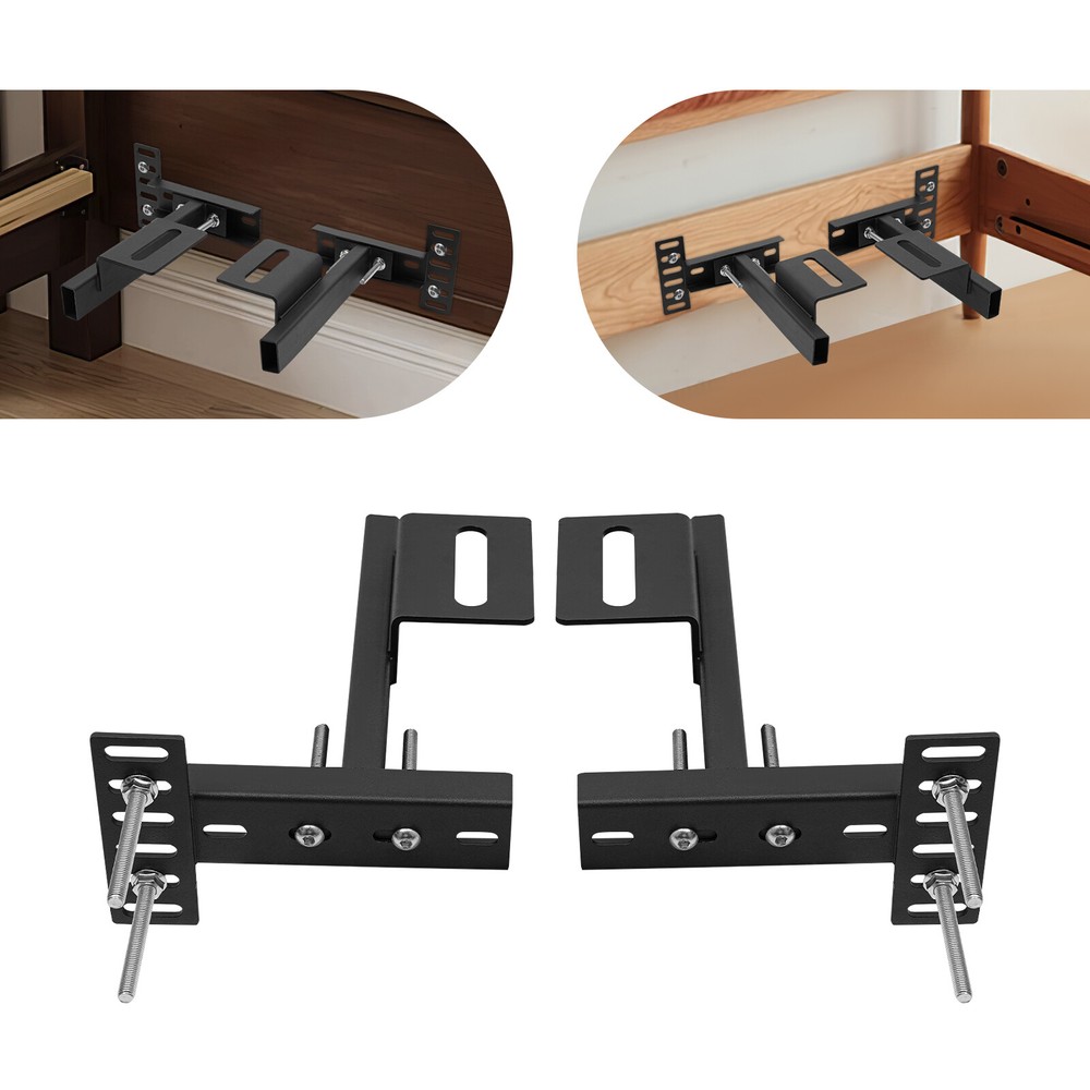 2Pcs Adjustable Headboard Bracket Bracket Headboard Holder Headboard 10.1*9.7cm
