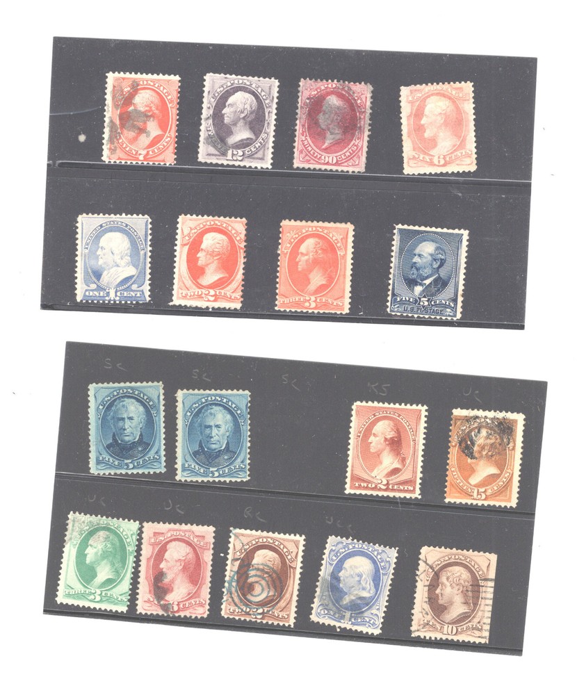 US  mint  and  used  banknote  lot    high  catalog
