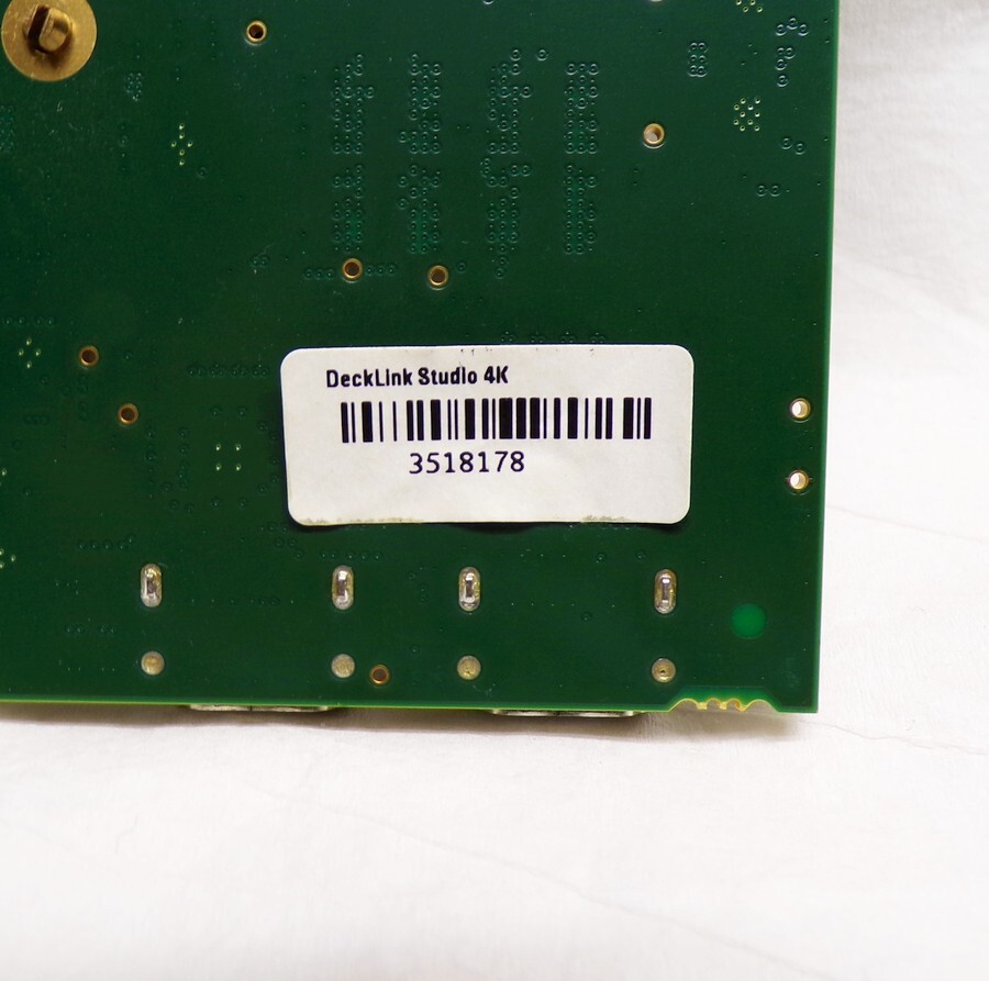 Black Magic Design Decklink Studio 4k Video Editing Card BDLKSTUDIO4K