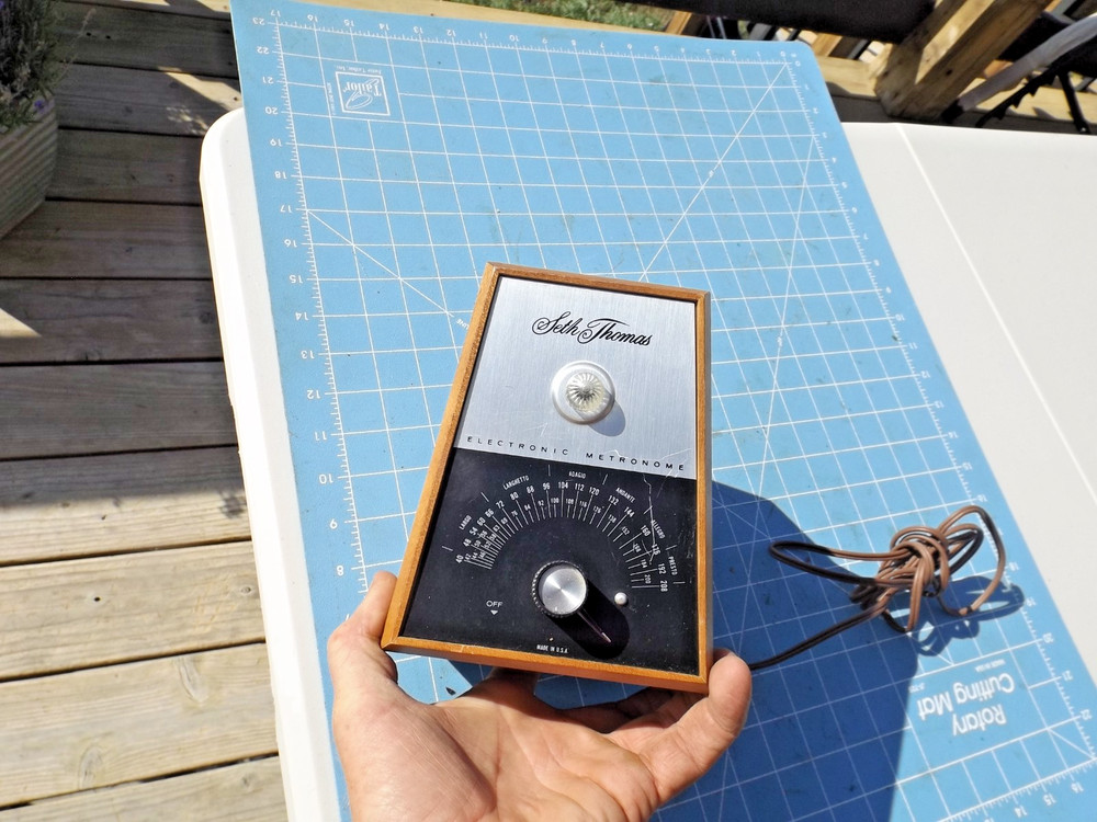 MCM Seth Thomas Electronic Metronome Model E962-000 Musical Timing
