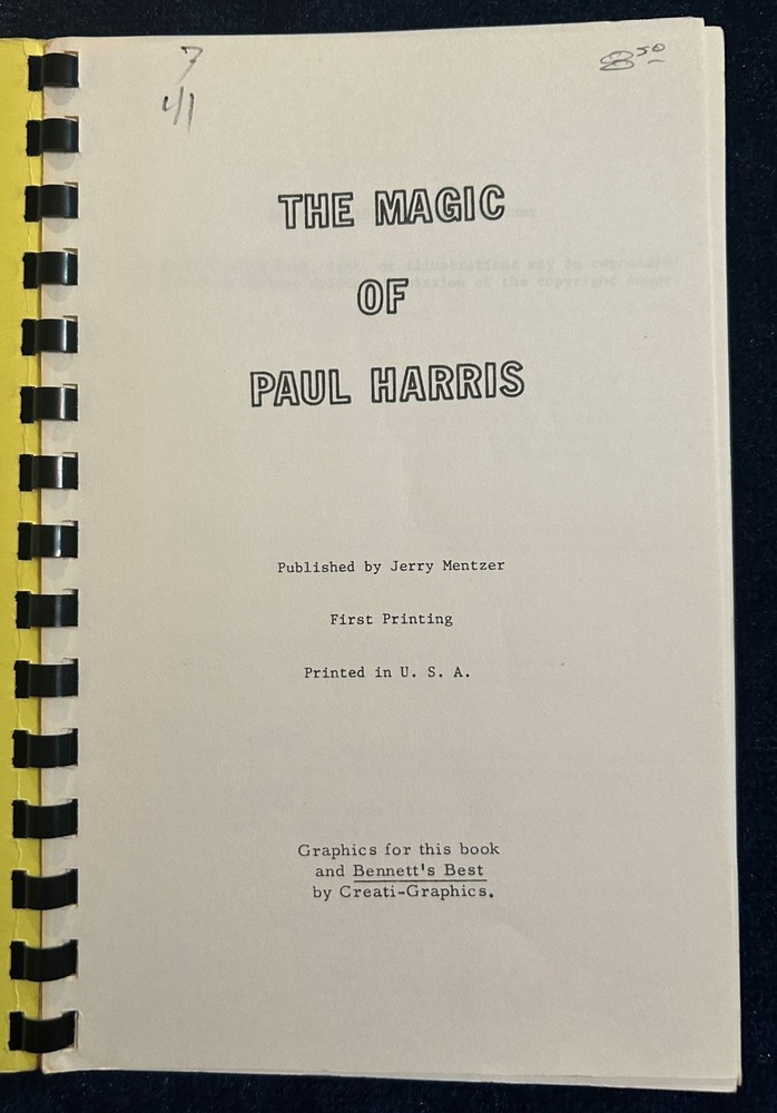 Magic Of Paul Harris -1976
