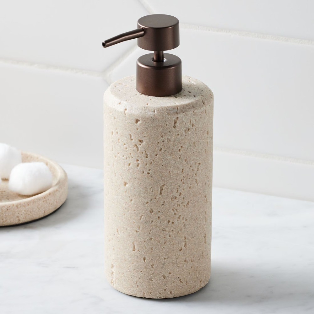 Faux Stone Soap Pump