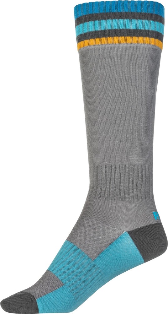 Fly Racing MX Thin Socks Gray