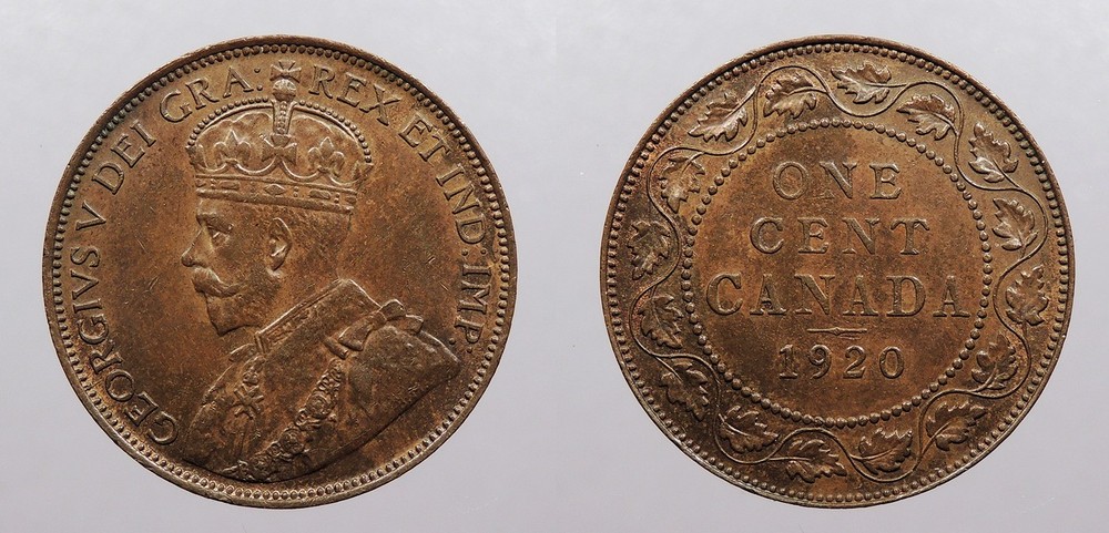 CANADA 1920 Cent #WC108442