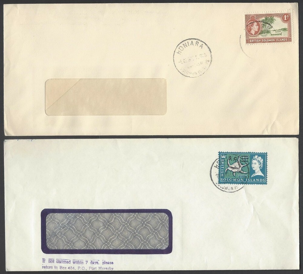 British Solomon Islands 14 covers 1963-1968