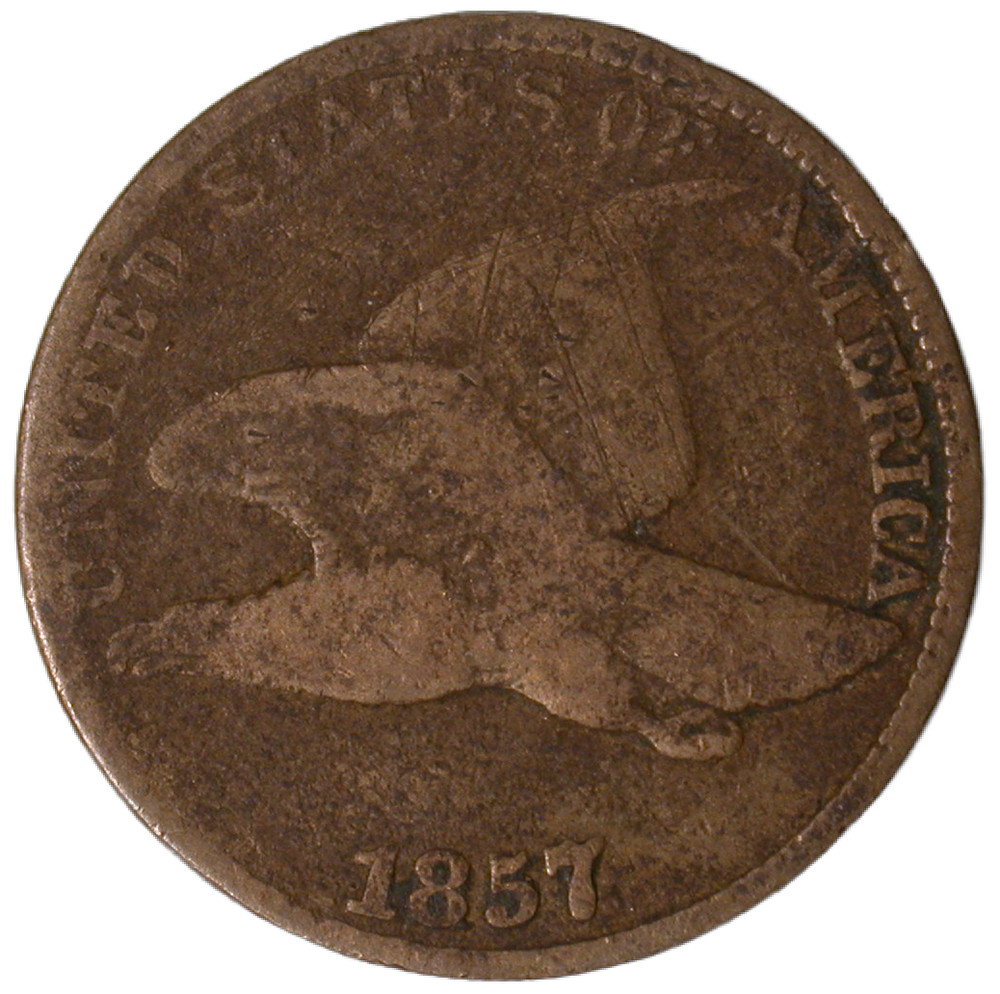 1857 Flying Eagle One Cent #4