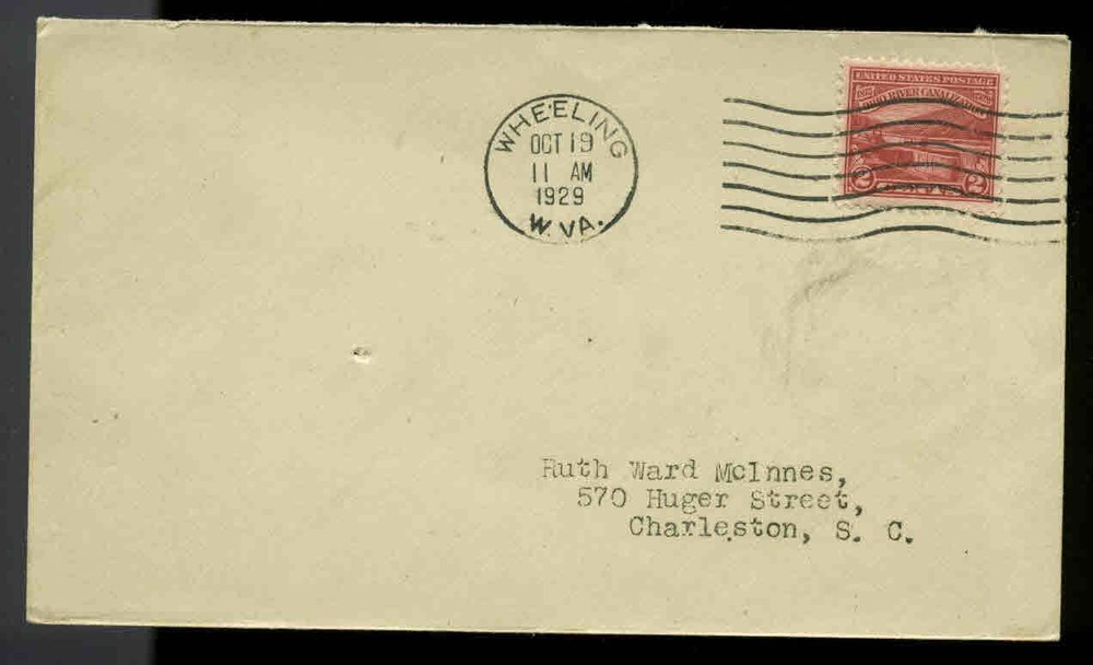681 OHIO CANAL FDC WHEELING, WV FIRST DAY COVER