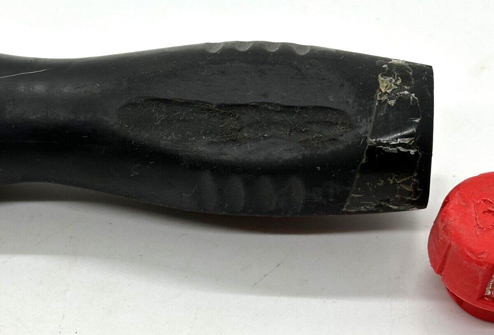 Snap On Tools Ratcheting Screwdriver 1/4" Socket Driver Interchangeable Bit Red