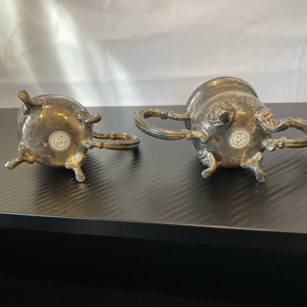 Godinger Silver Art Silver Plated Cream and Sugar Set