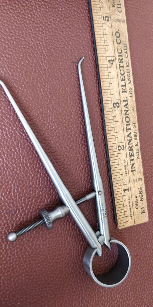 NICE Vintage Brown & Sharpe 802 USA 4" INSIDE Caliper, Premium toolmakers