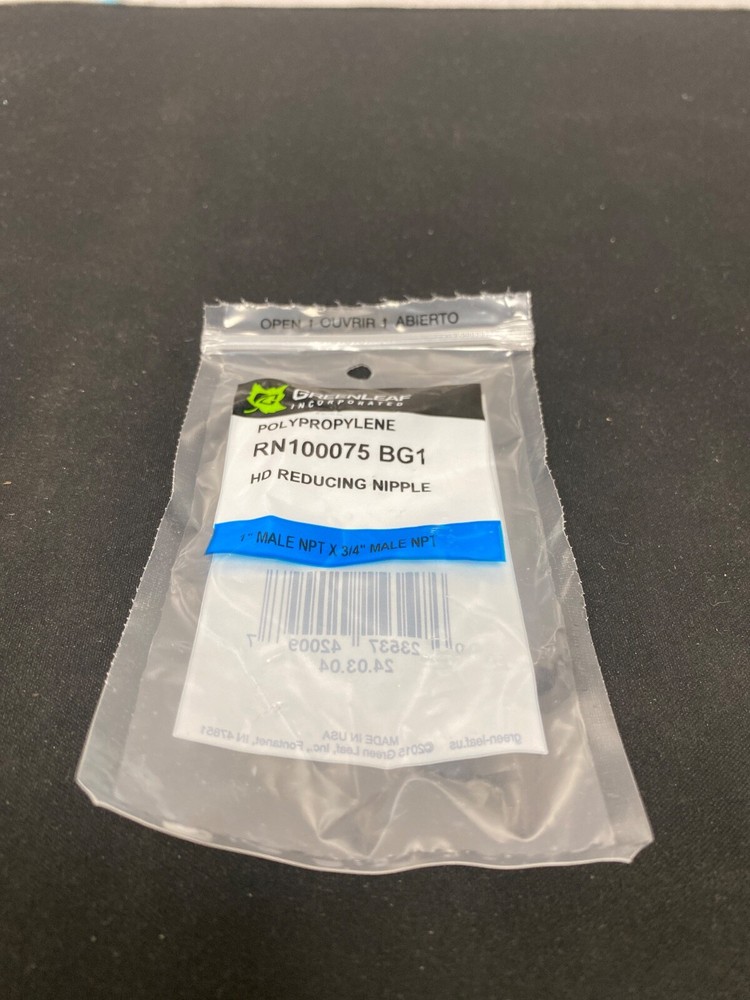GREEN LEAF RN100075 HD REDUCING NIPPLE