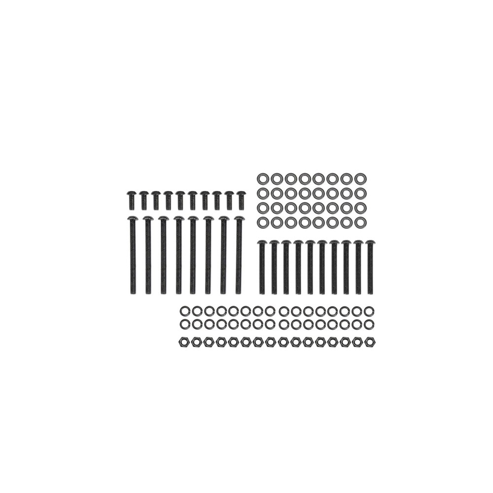 2 Step RV Steps with 2 Handrails w/Step Mat 660 lbs Load Capacity For Trailers