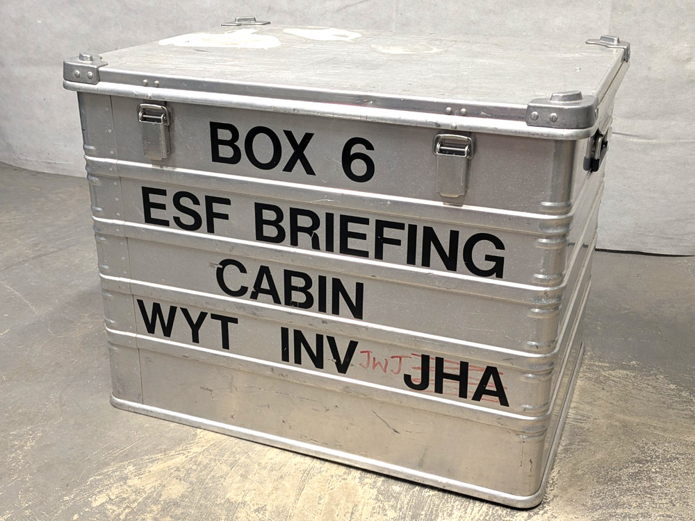 British Army - Military - Zarges Lockable Aluminium Flight Storage Case Box