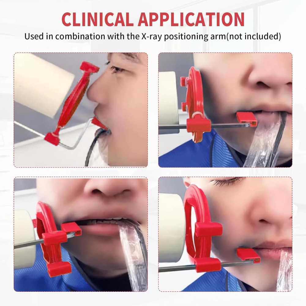 5Pcs Dental X-Ray Positioning System Ring Style Bitewing Aiming Ring Red USA