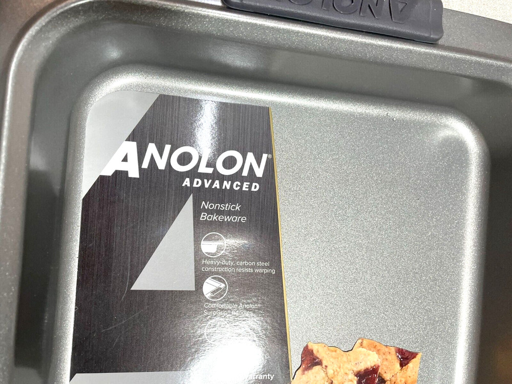 NEW Anolon Advanced 9x9x1.5" Square Baking Pan Cake