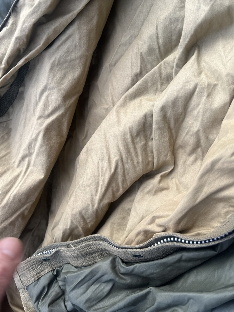MG Brin & Sons Down Sleeping Bag Military Green